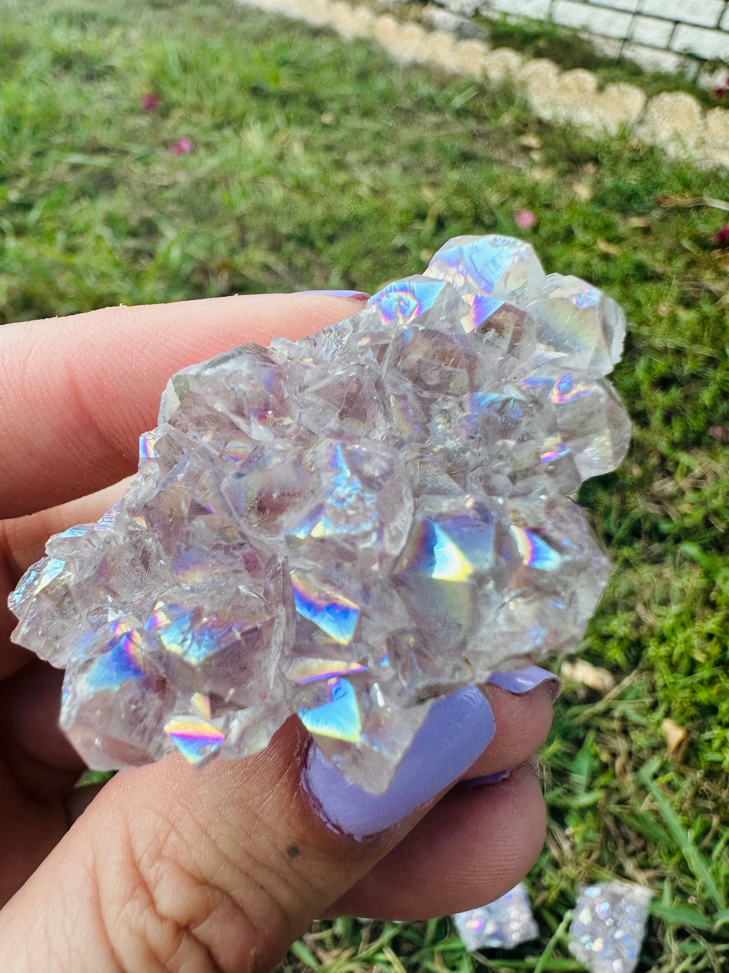 Angel Aura Amethyst Clusters