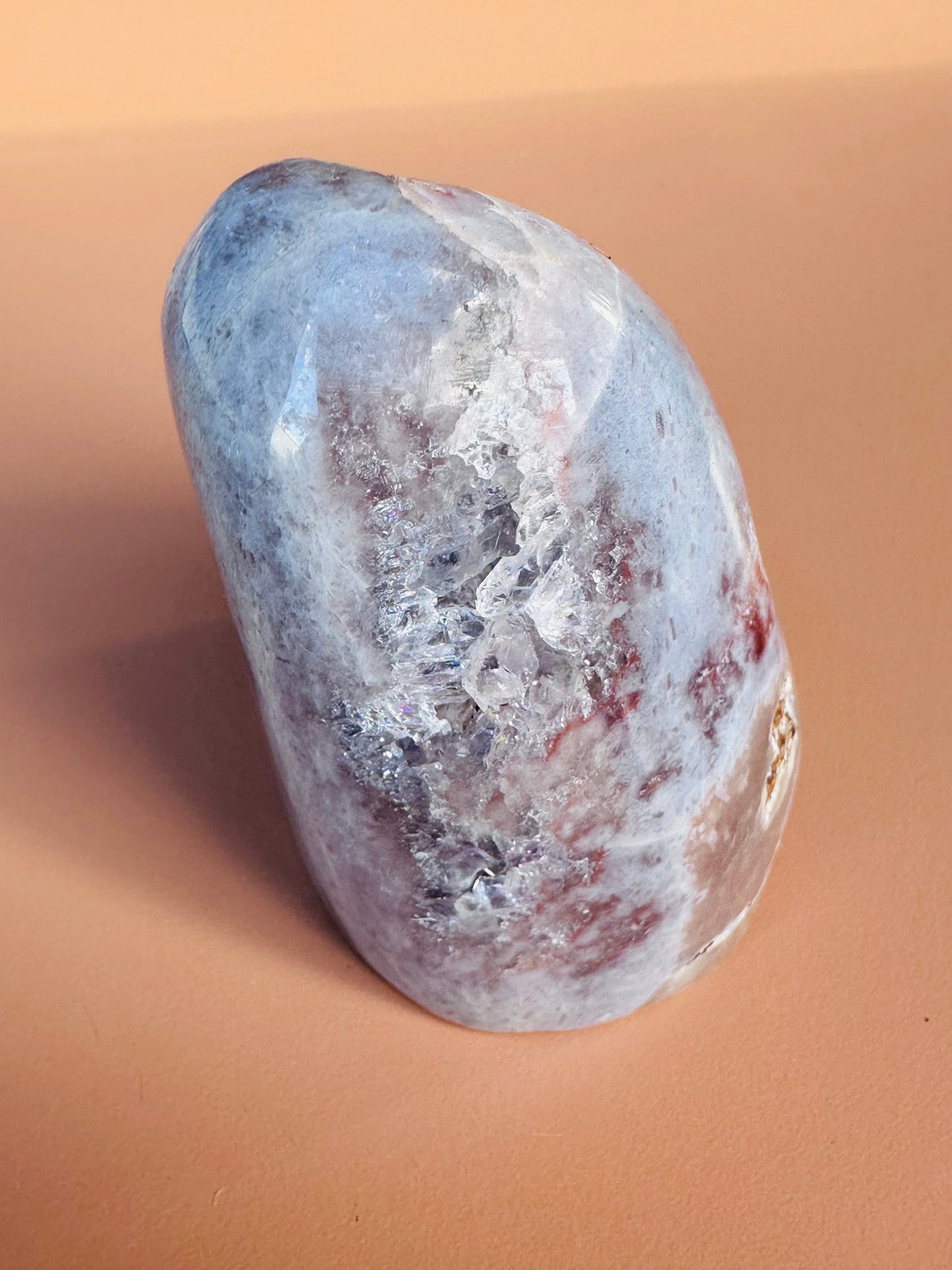 Pink Amethyst Druzy Freeforms