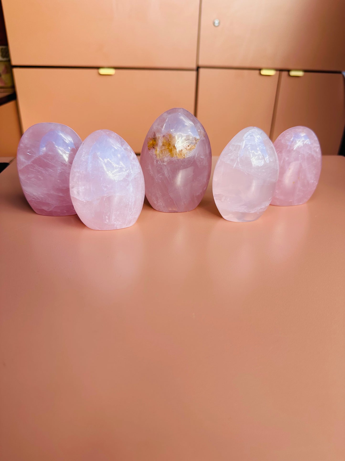 Small Rose Quartz Freeforms