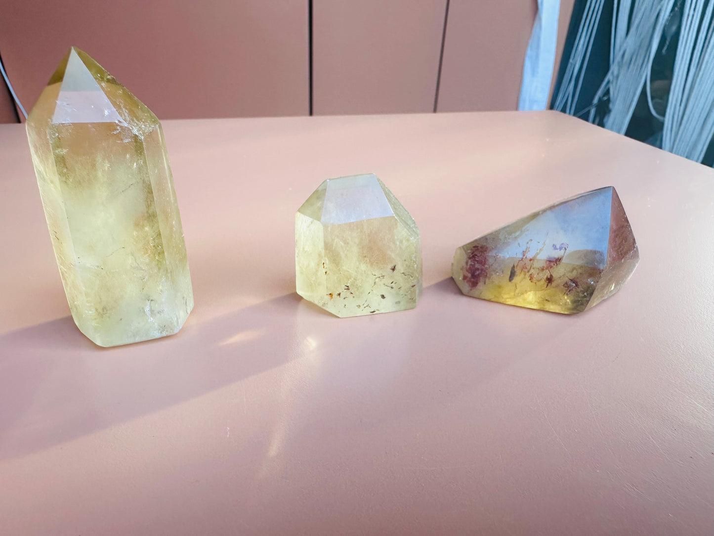 Natural Madagascar Citrine Points