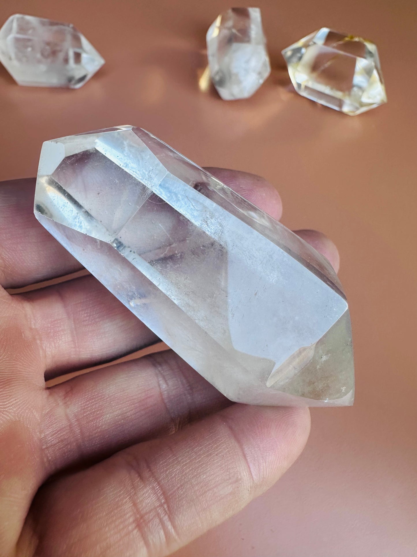 Terminated Clear Quartz Crystal