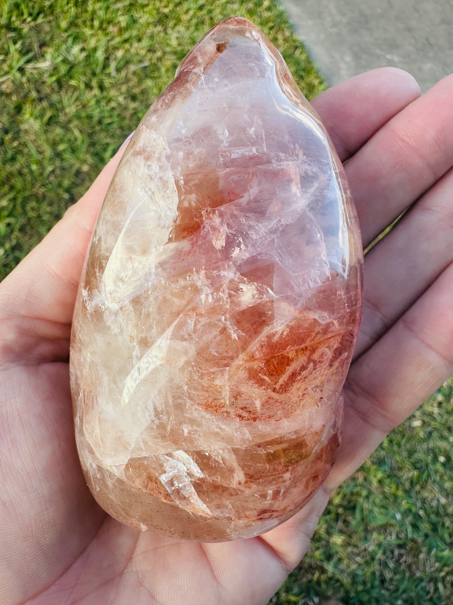 Hematoid Quartz Freeform Flame 🔥