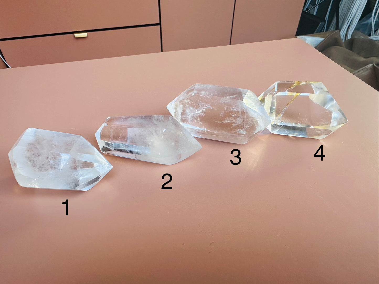Terminated Clear Quartz Crystal