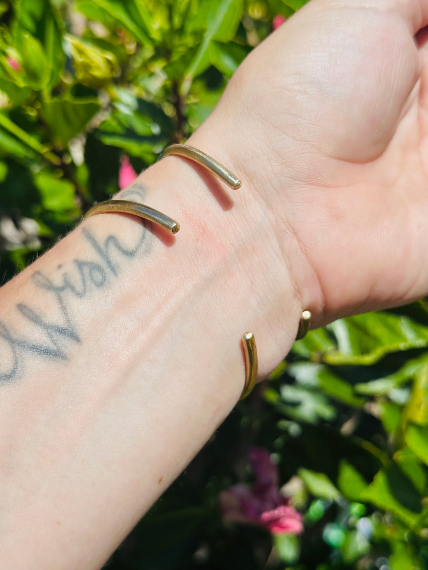 Druzy Heart Cuff Bracelet