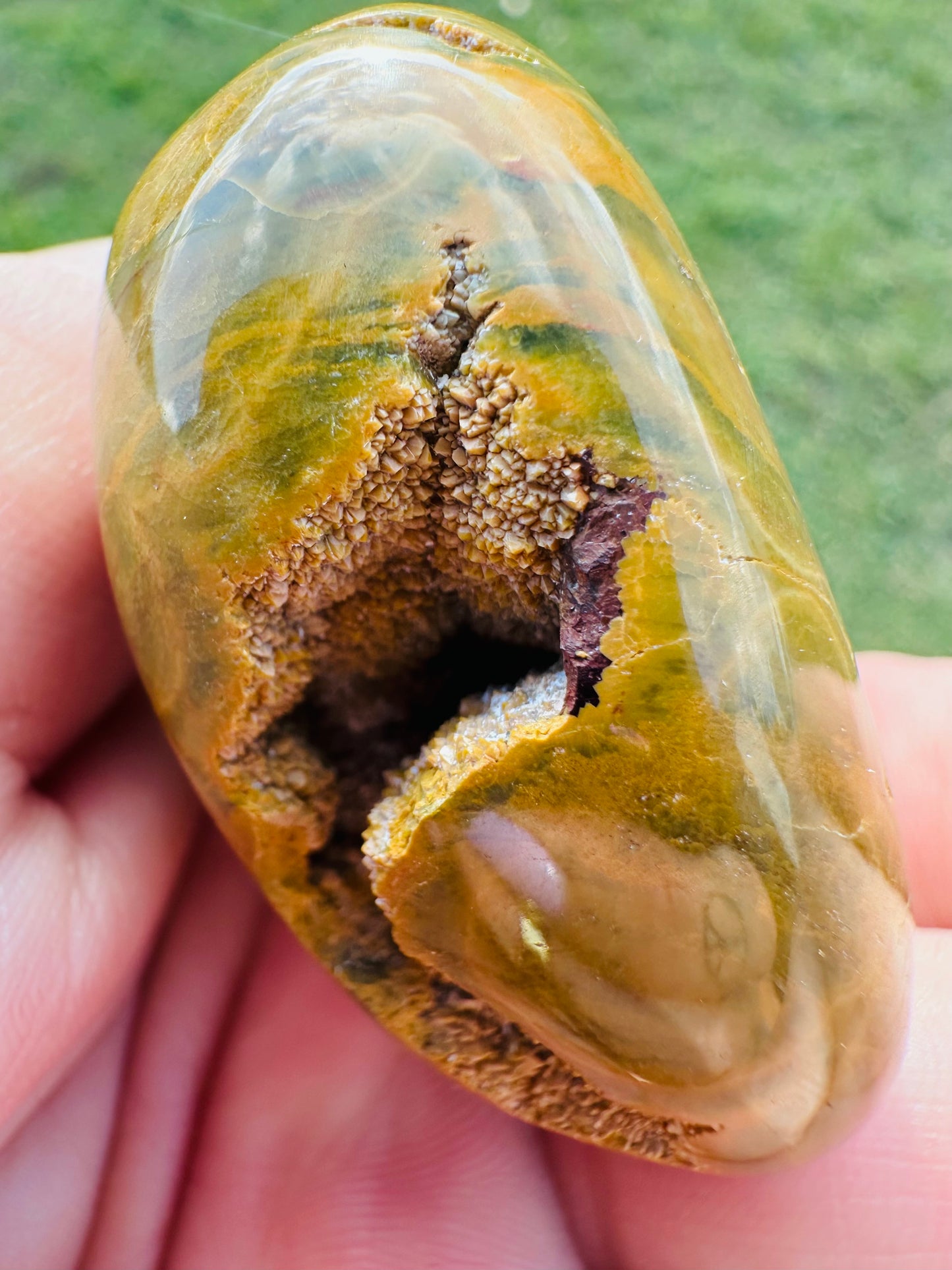 Kabamby Ocean Jasper Palm Stones