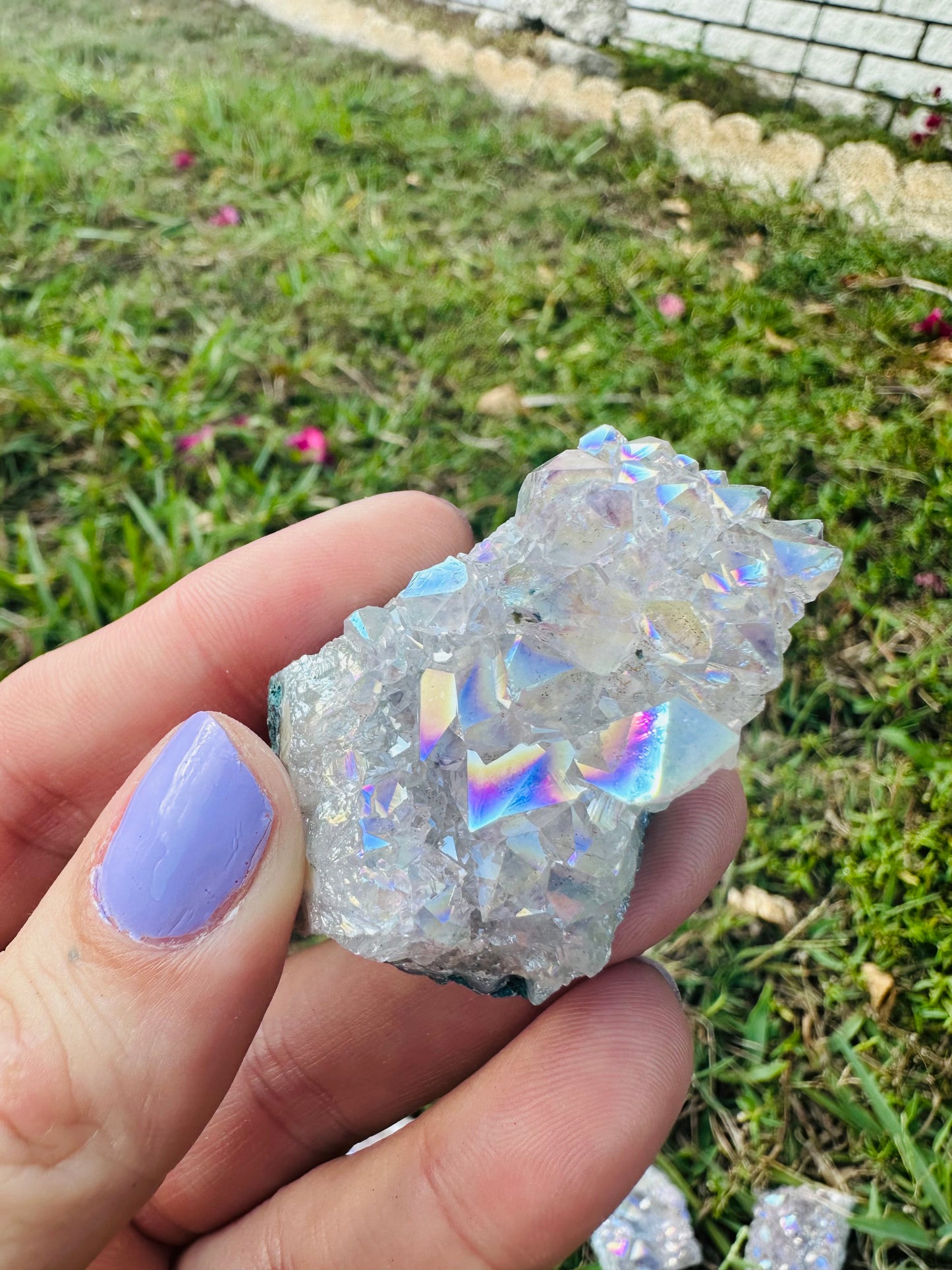 Angel Aura Amethyst Clusters