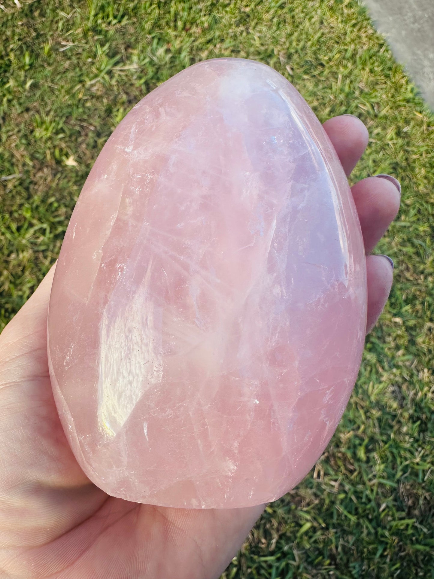 High Quality Rose Quartz Freeform