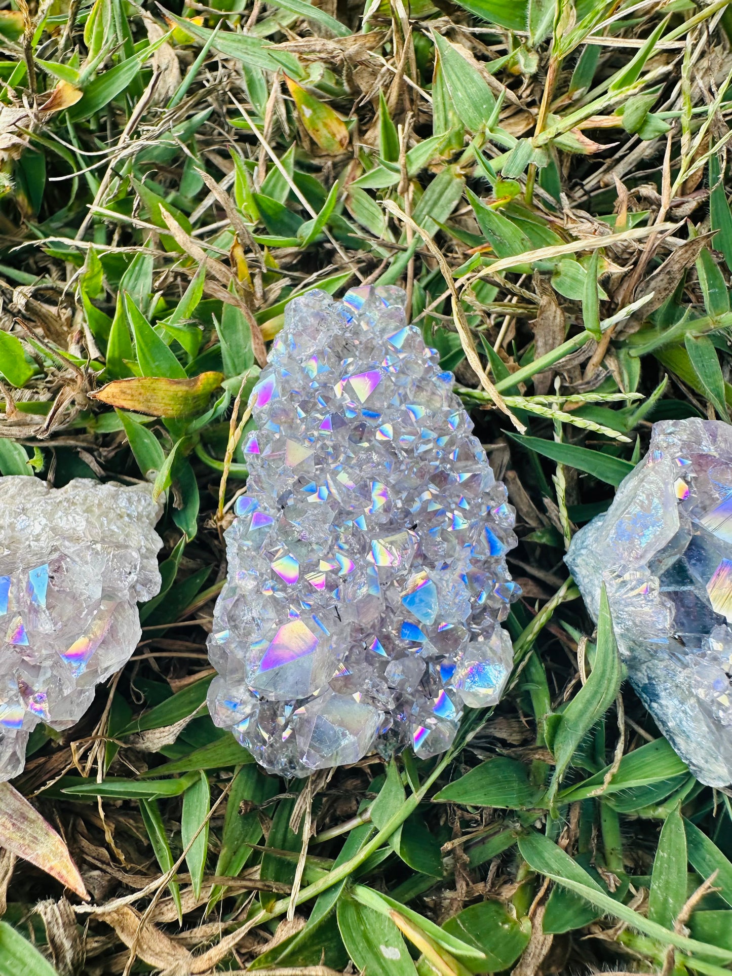 Angel Aura Amethyst Clusters