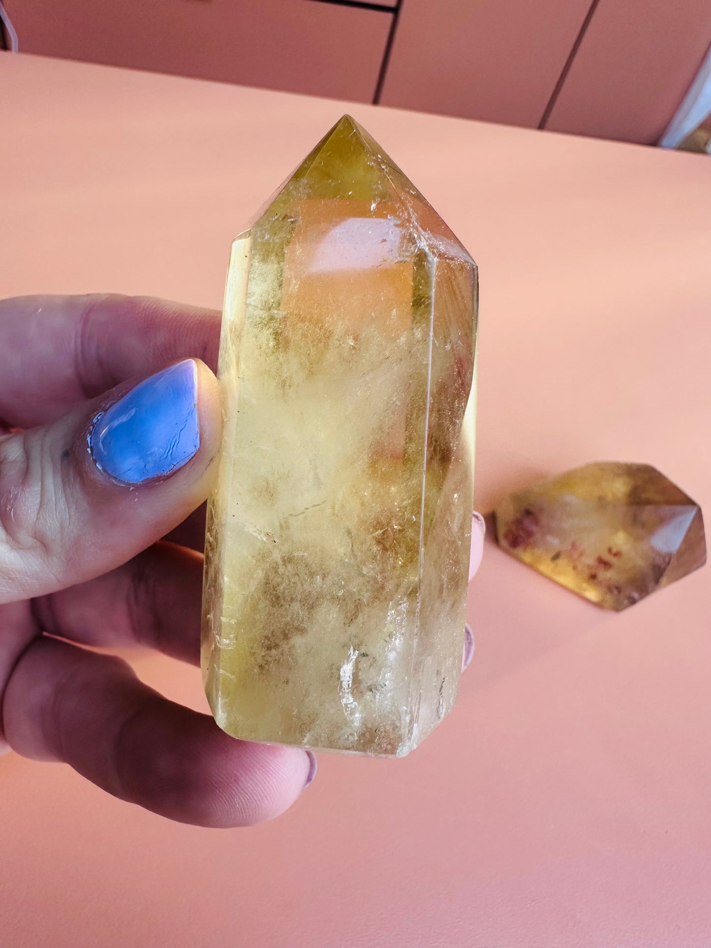 Natural Madagascar Citrine Points