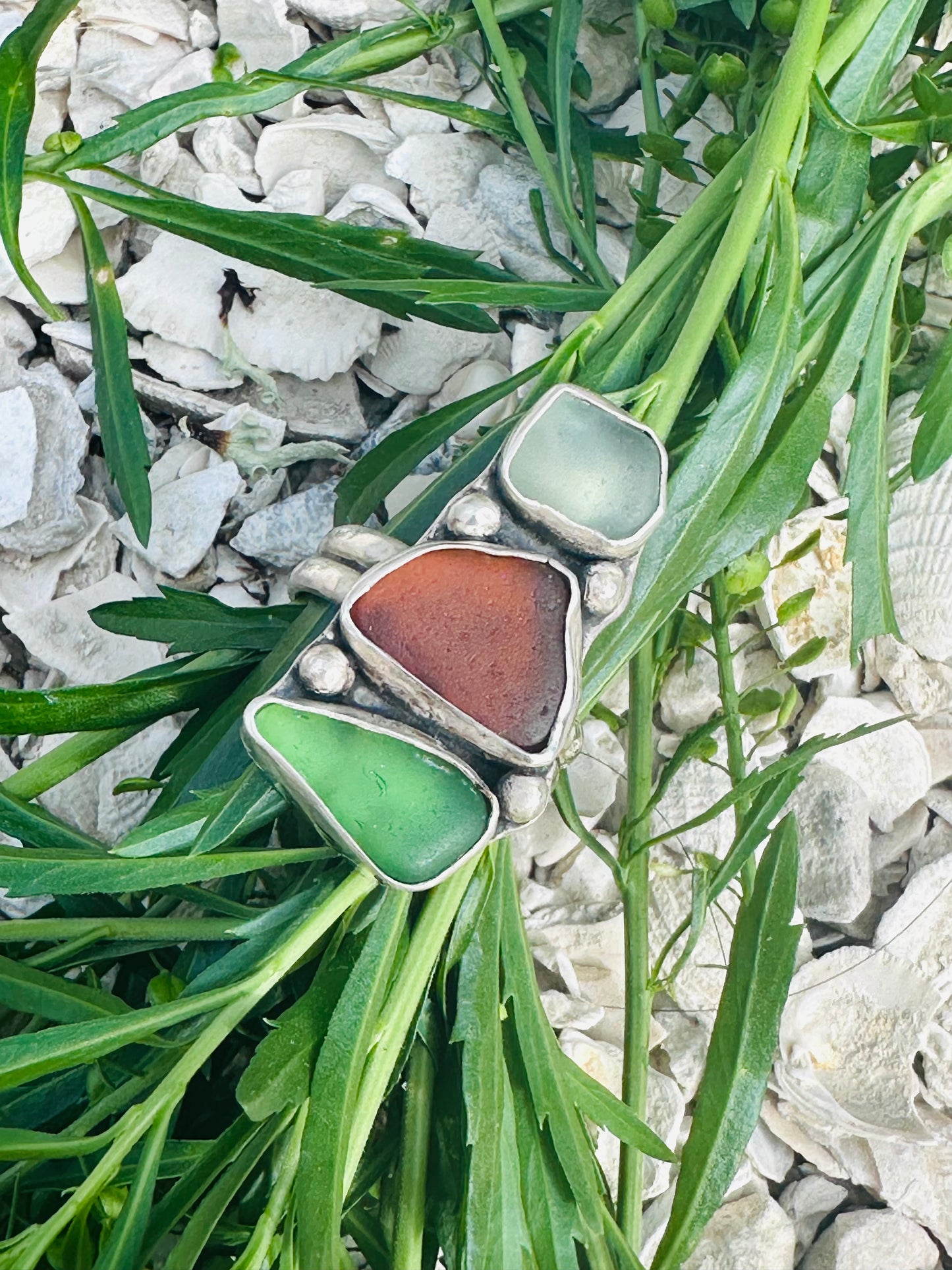 Mermaid Sea Glass Ring π§ββοΈ