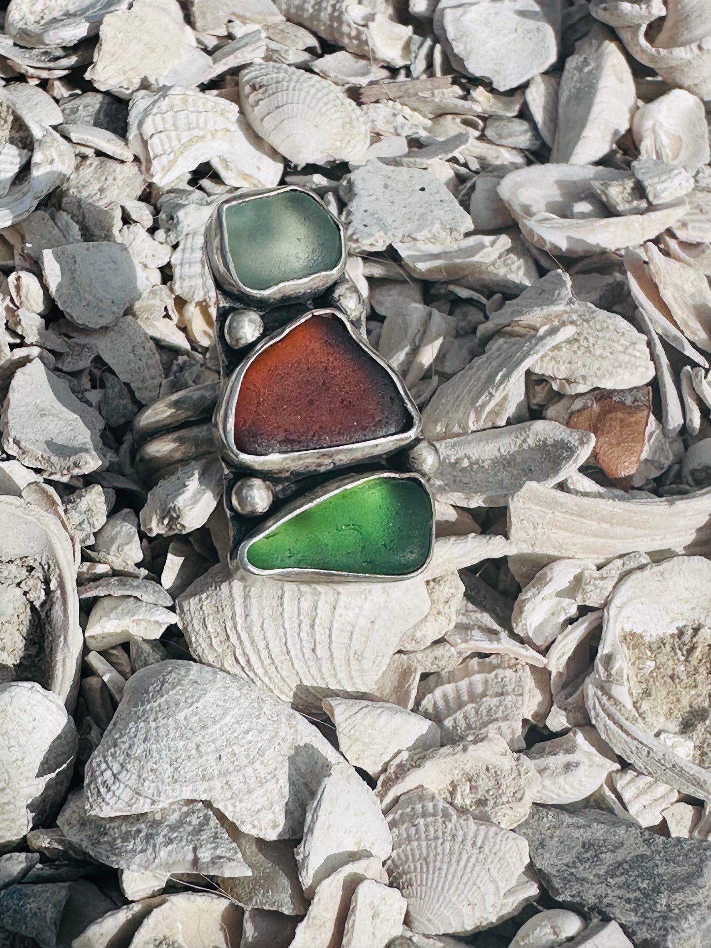 Mermaid Sea Glass Ring π§ββοΈ