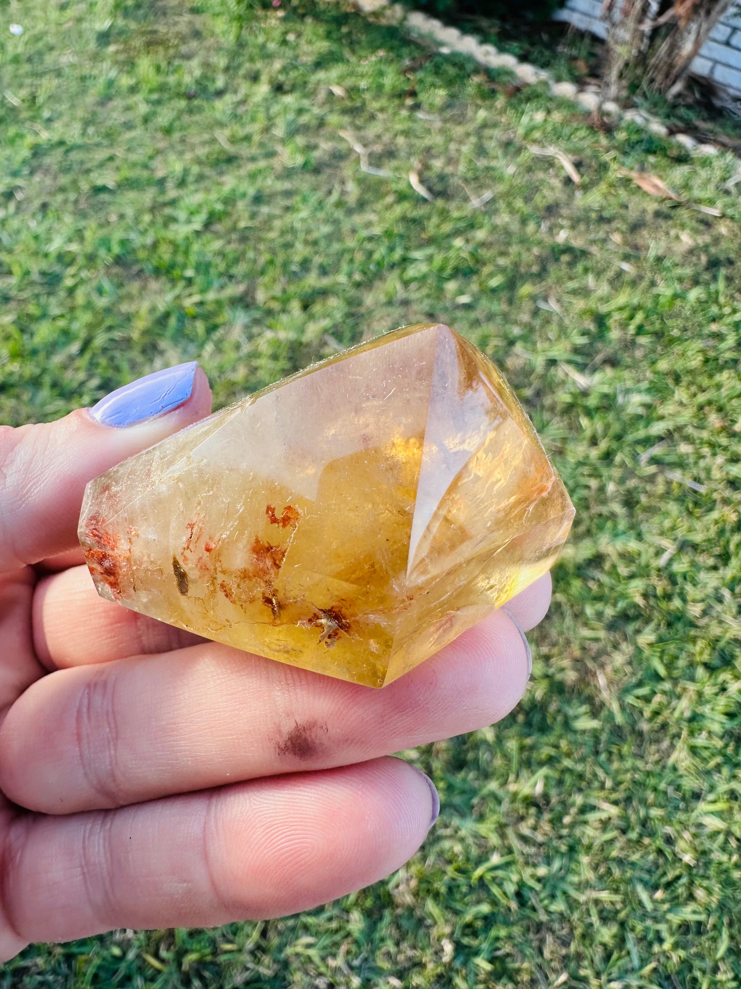 Natural Madagascar Citrine Points