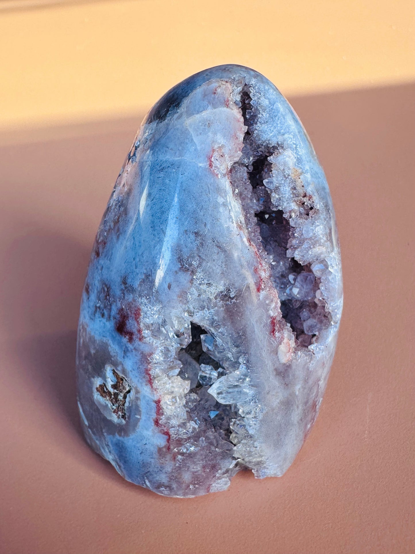 Pink Amethyst Druzy Freeforms