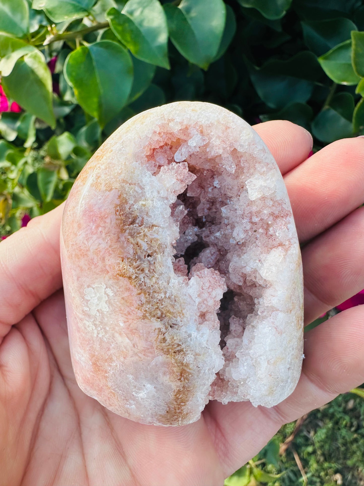 Pink Amethyst Druzy Freeforms