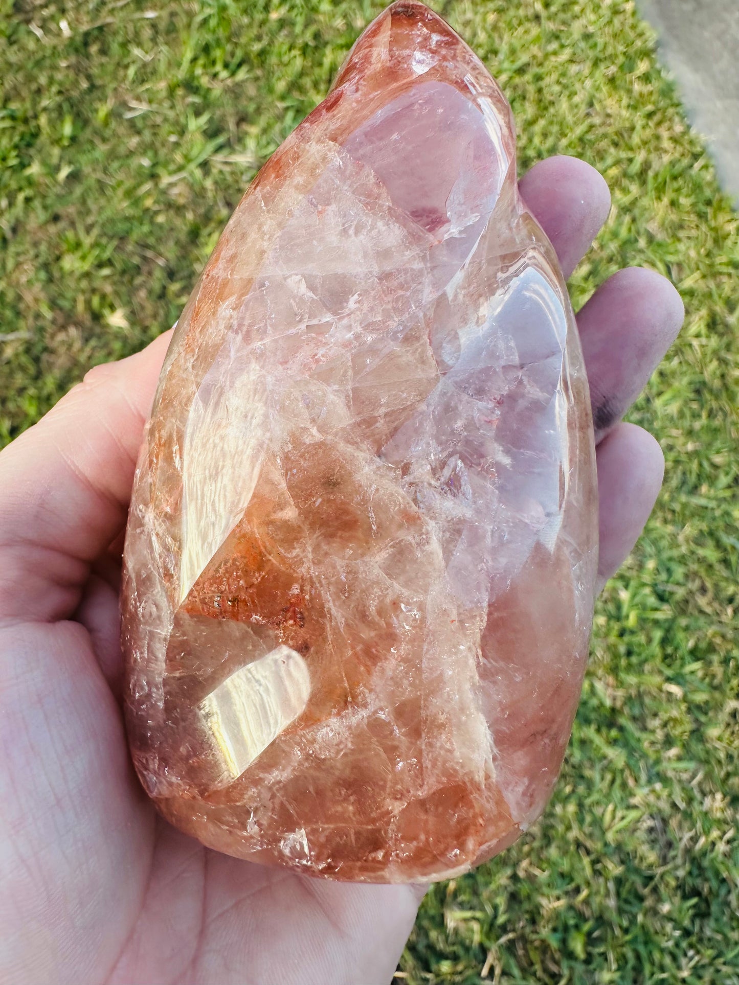 Hematoid Quartz Freeform Flame 🔥