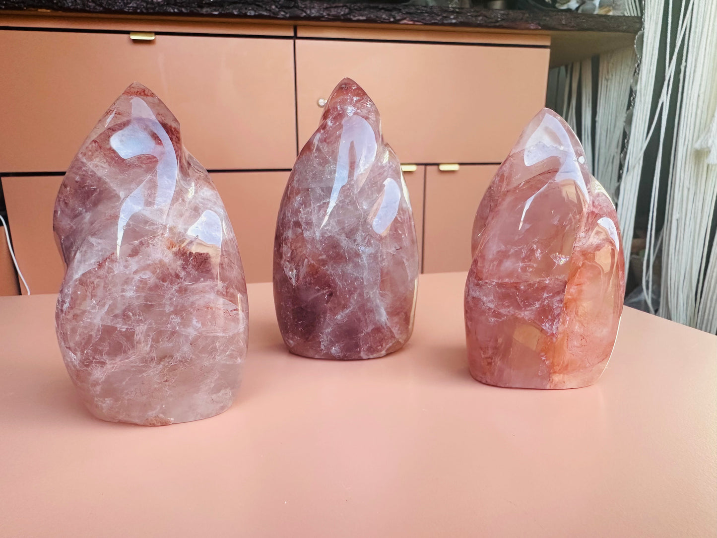 Hematoid Quartz Freeform Flame 🔥