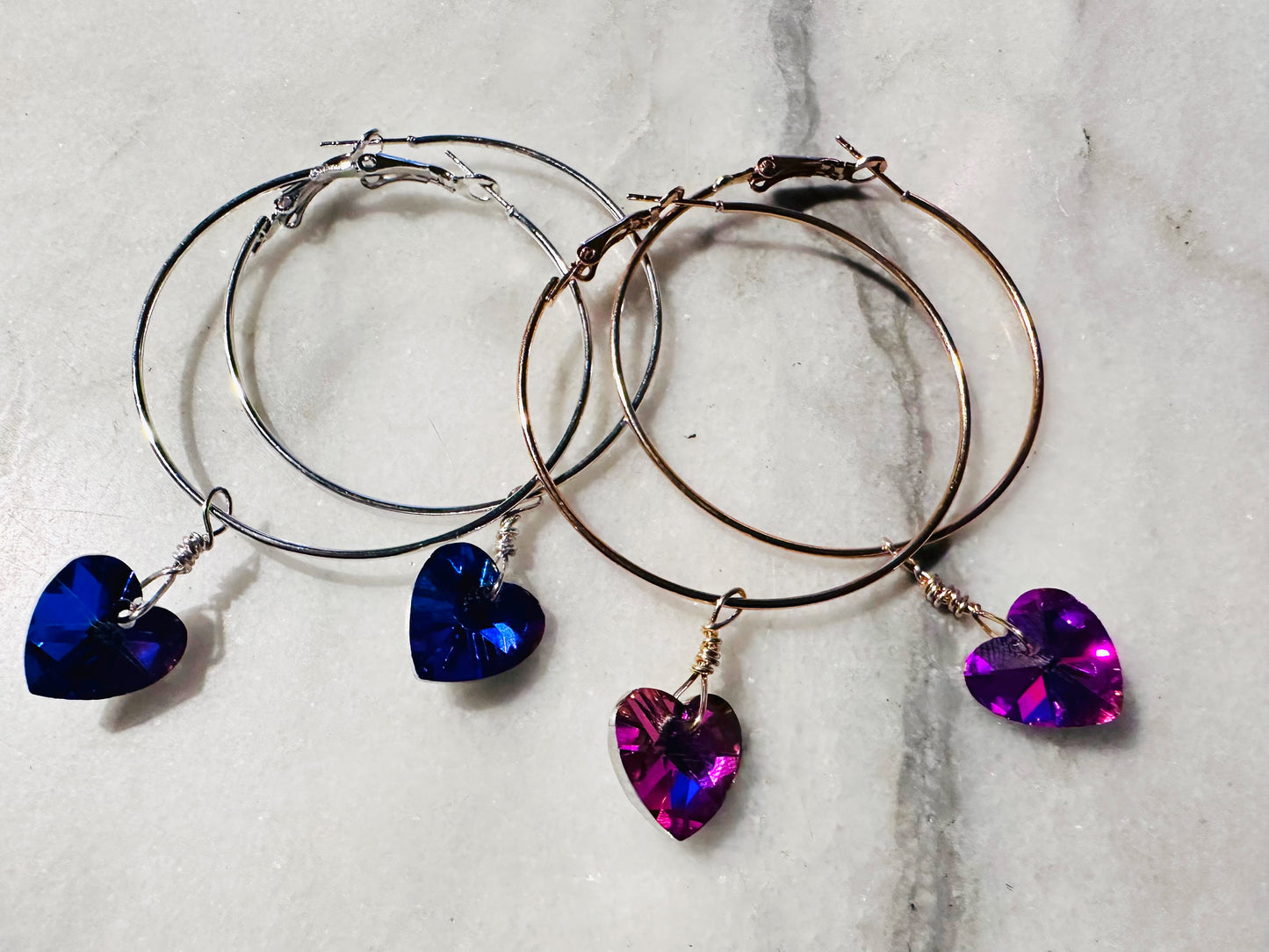 Ice Heart Hoops 🧊