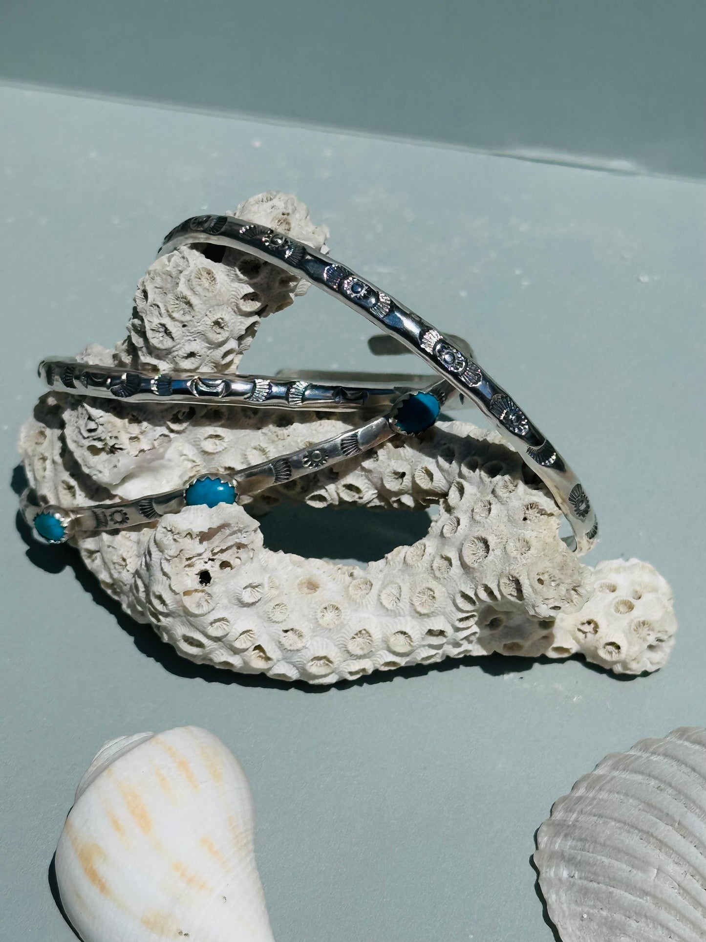 Celestial Silver Cuffs