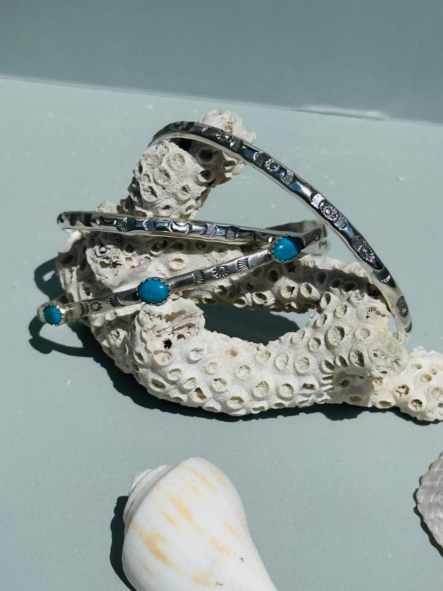 Celestial Silver Cuffs