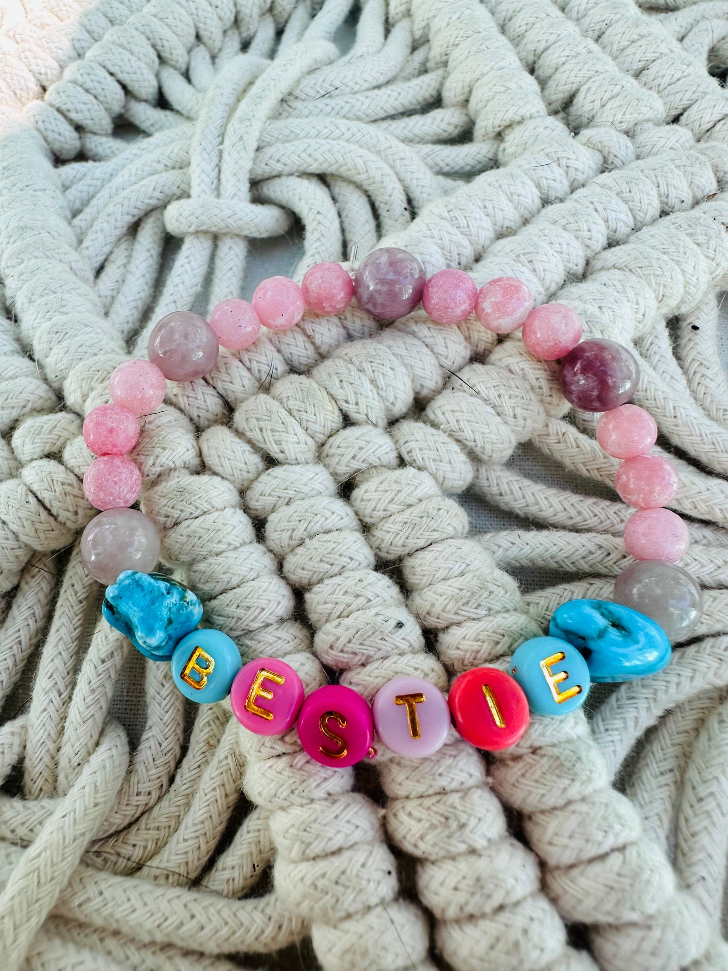 Bestie 👯♀️ Crystal Bracelet