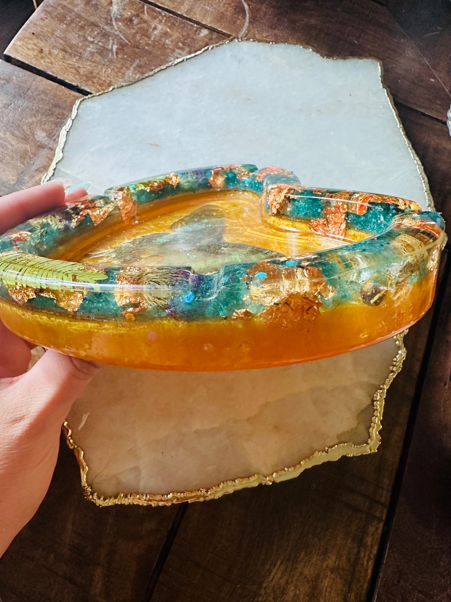 Butterfly Resin Ashtray