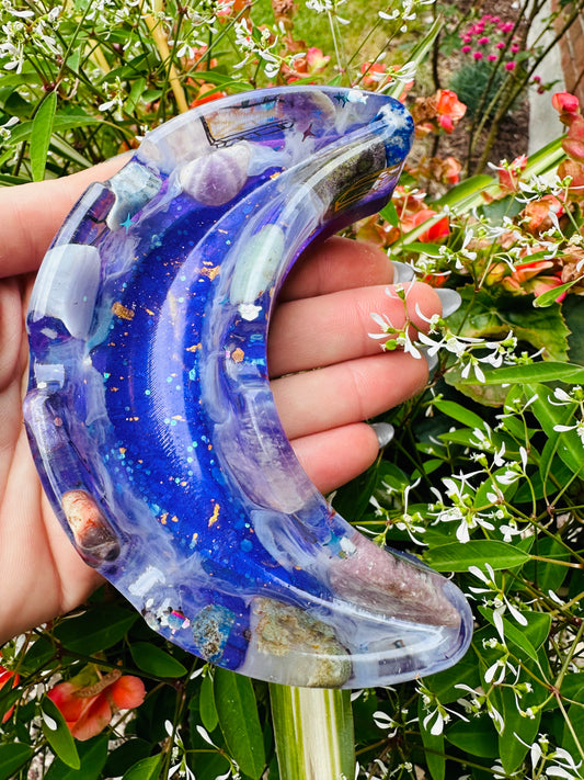 Crystal Moon Ashtray 🌙