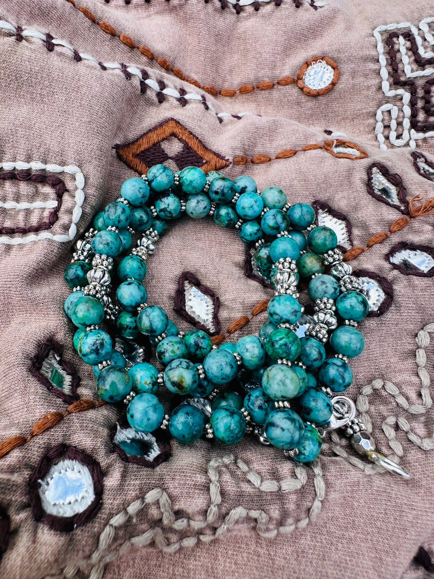 Layering Beaded and Chain Necklaces
