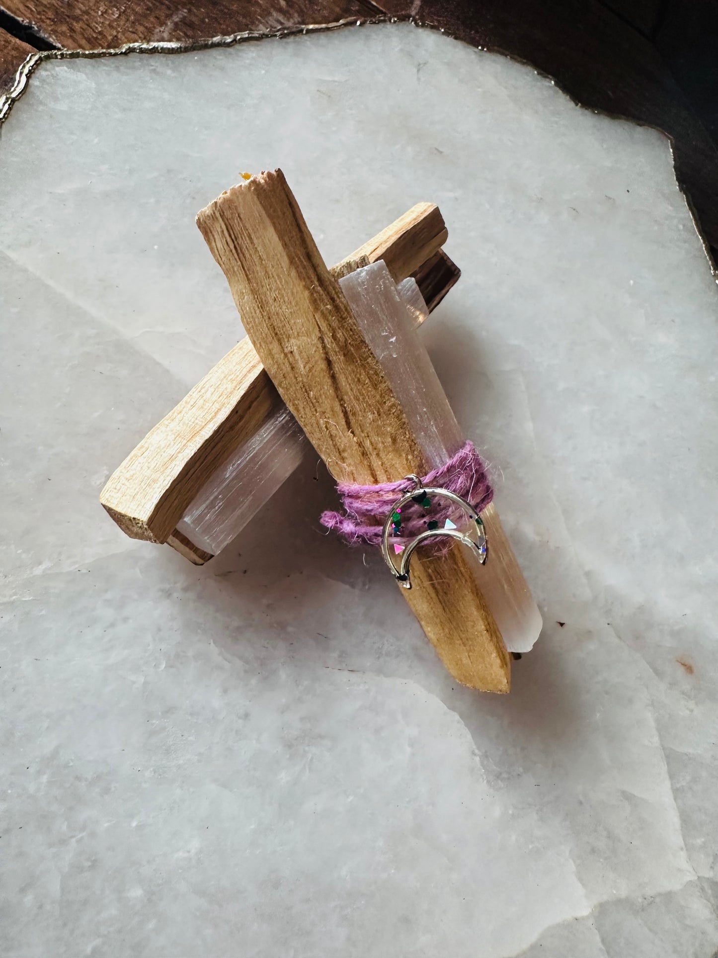 Palo Santo and Selenite Bundle