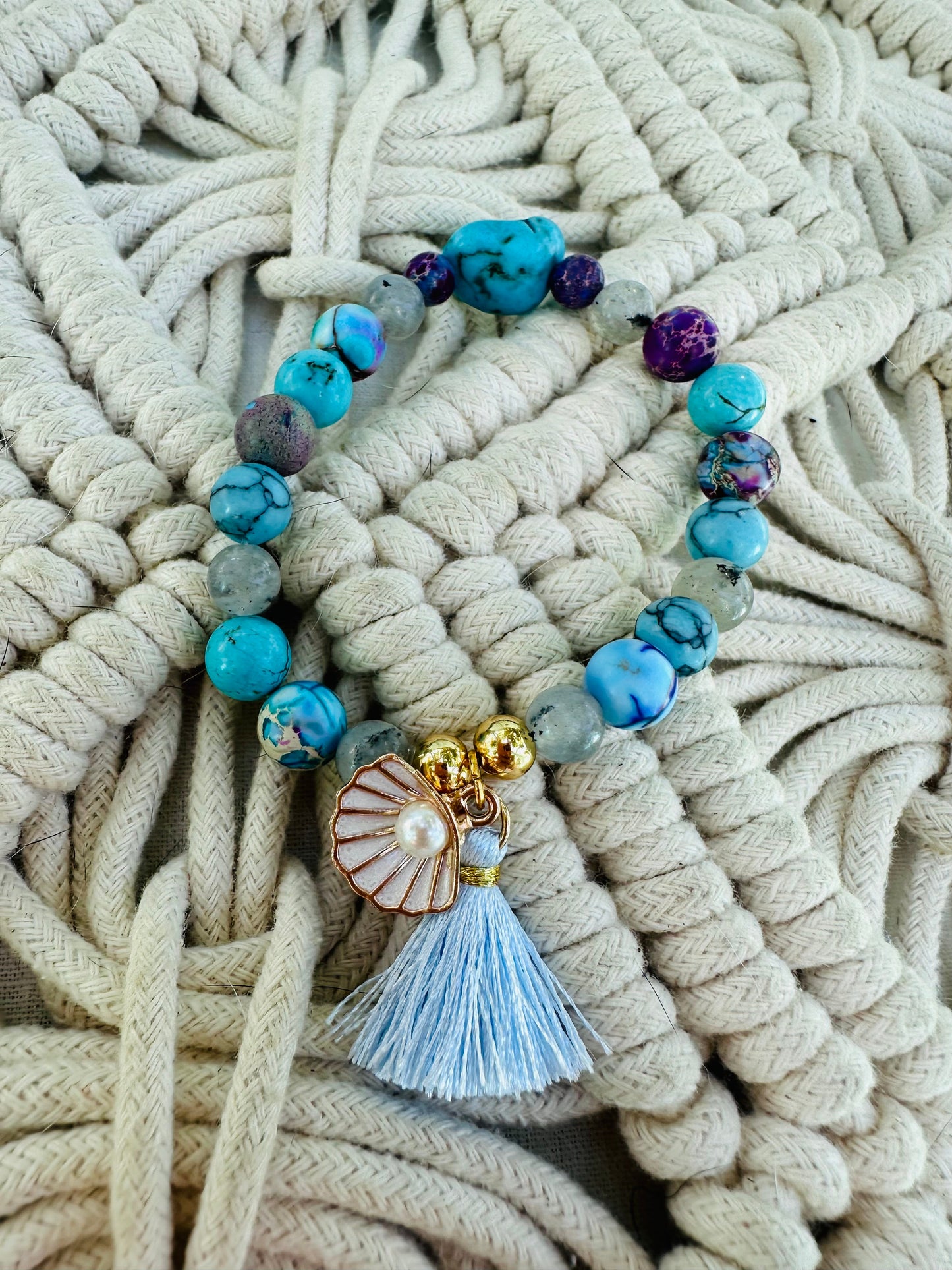 Seashell 🐚 Turquoise Bracelet