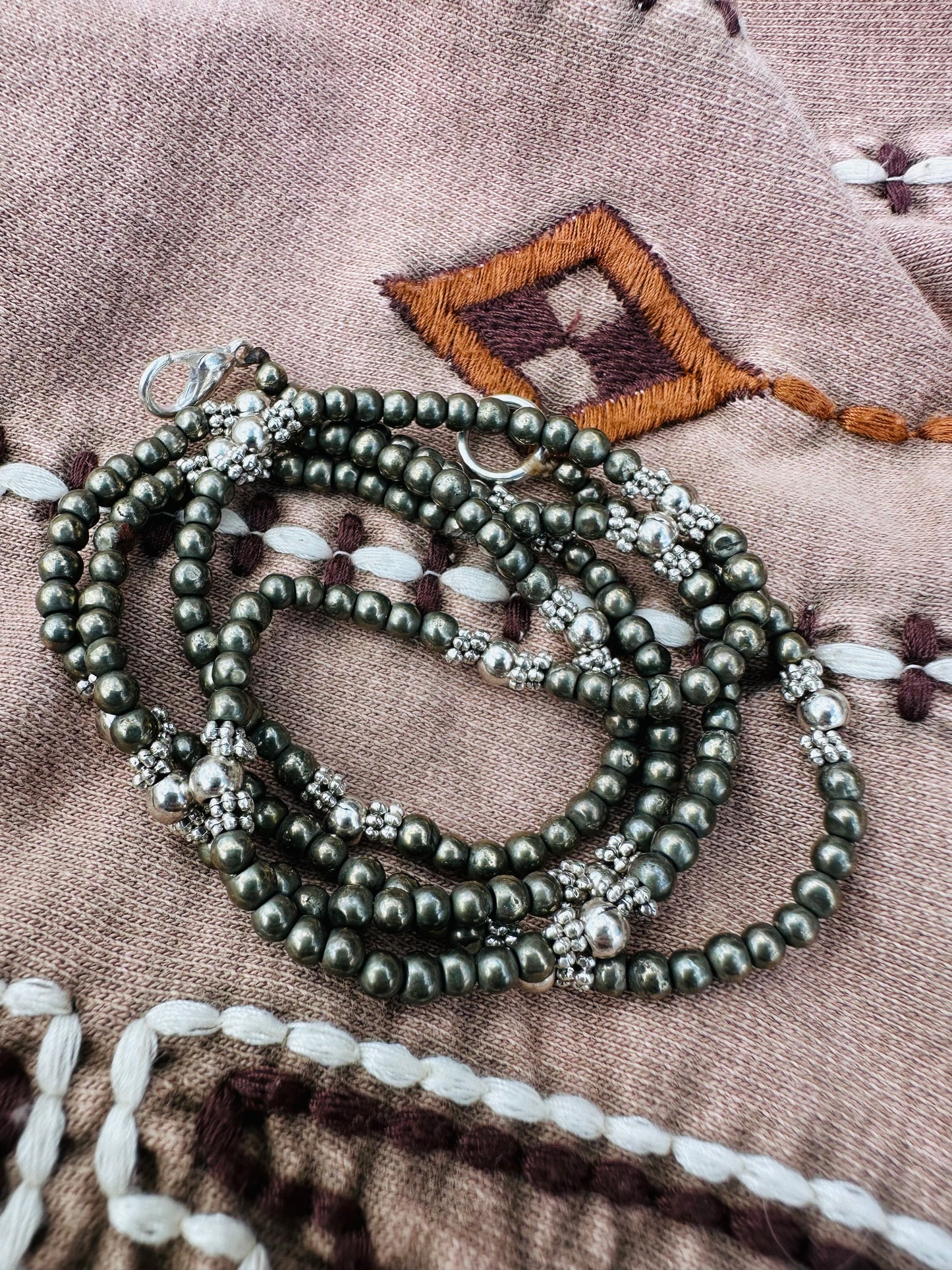 Layering Beaded and Chain Necklaces